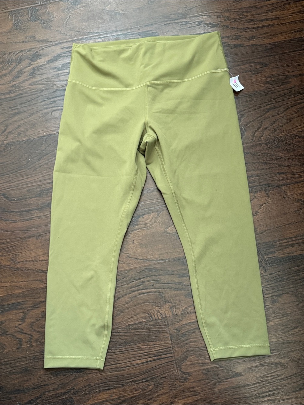 lululemon athletica olive green high-rise leggings